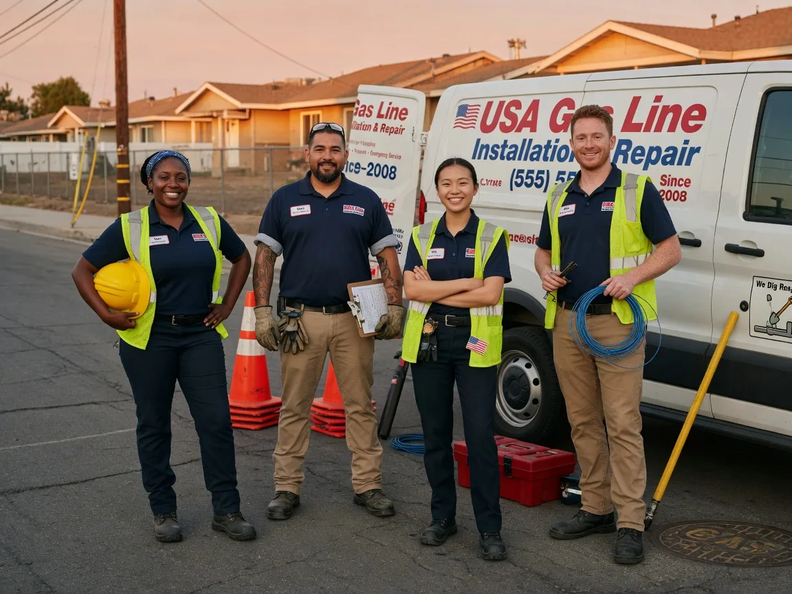 Gas Line Installation company in Longdale, OK